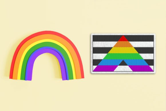 Evaluating the LGBT Ally Pride Flag ITH Feltie for Etsy Shops