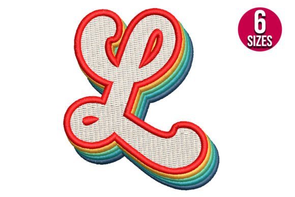 Retro Alphabet Letter L: A Holiday Embroidery Review