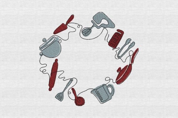 Review: Kitchen Sketch Line Art for Sweatshirts