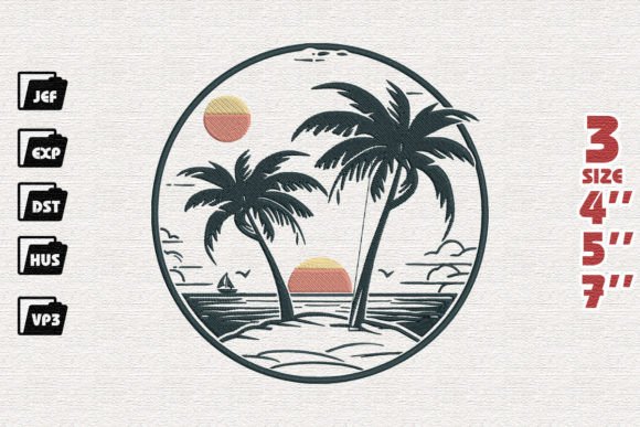 Summer Beach Embroidery: A Designer’s Review